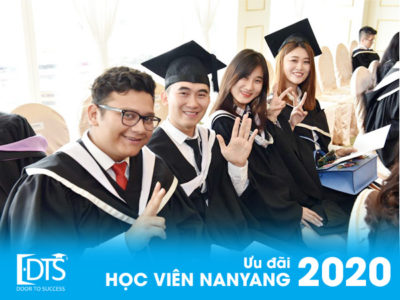 Ưu đãi Học viện Quản lý Nanyang Singapore 2020 Du Học DTS