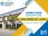 Thông tin học bổng Đại học James Cook Singapore khóa tháng 11.2020