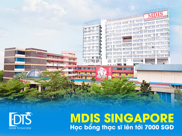Chương trình Học bổng thạc sĩ tại MDIS Singapore lớn nhất năm 2021