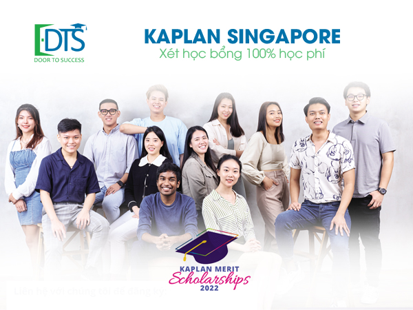 Xét học bổng 100% học phí tại Học viện Kaplan Singapore 2022