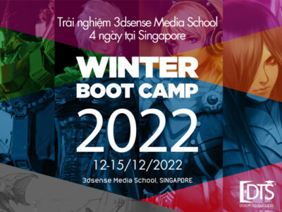 Trải nghiệm Winter Bootcamp cùng trường thiết kế 3D sense Singapore