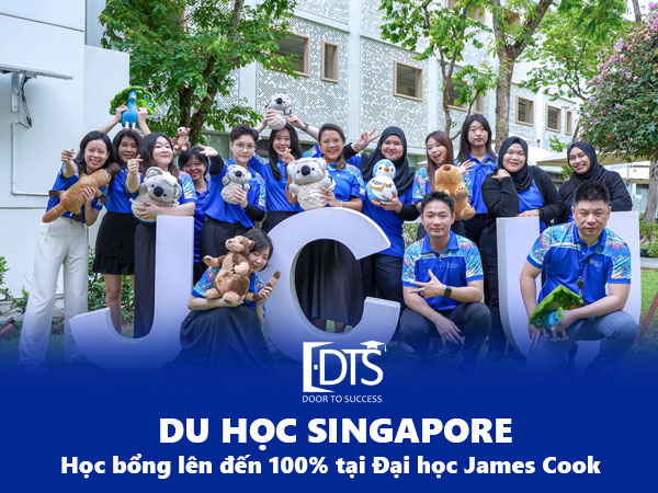 Học bổng lên đến 100% tại Đại học James Cook Singapore kỳ tháng 9/2025